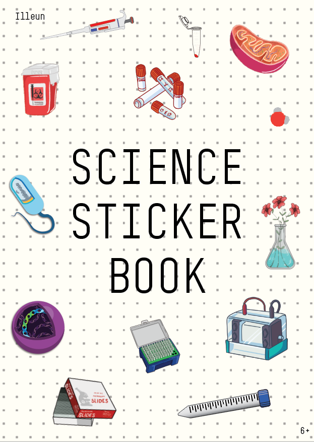 Science Notes Sticker Science Sticker Book – Illeun