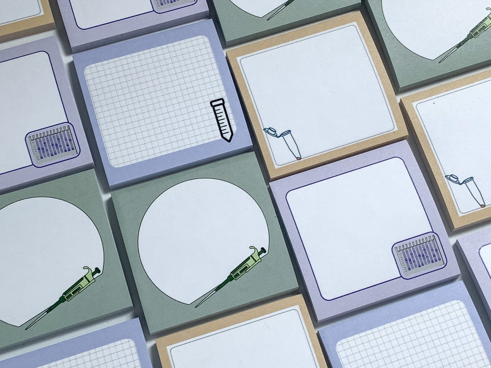 Science Post-It® Notes | Illeun Science Office Supplies